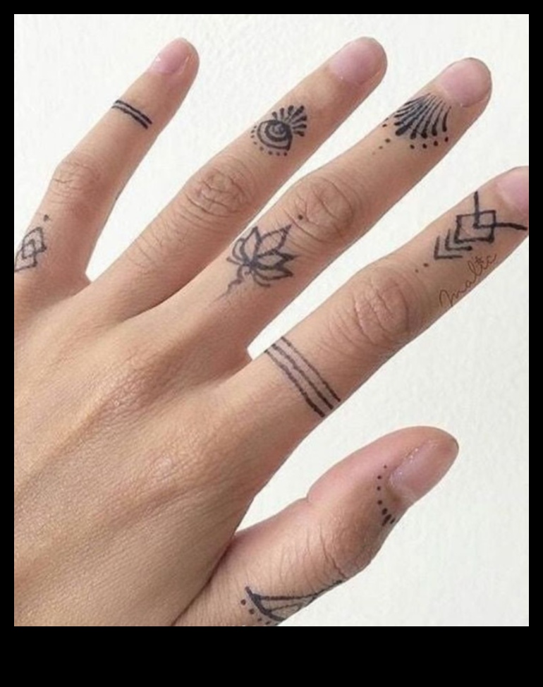 Tiny Triumphs Un ghid pentru tatuaje unice pe degete 2 Tiny Triumphs: Imbarcați-vă în călătoria tatuajelor unice pe degete