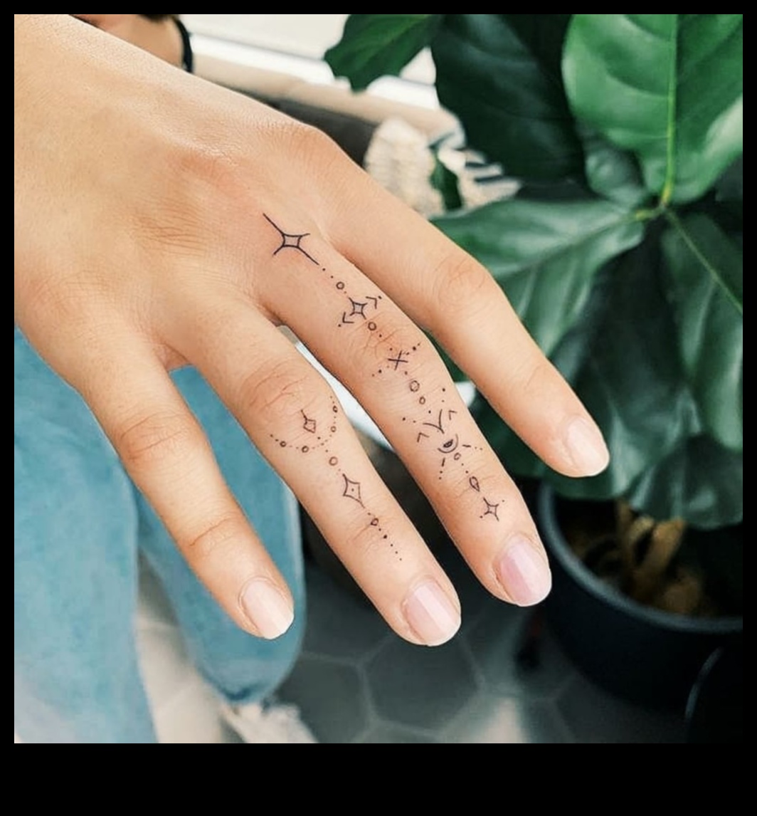 Tiny Triumphs Un ghid pentru tatuaje unice pe degete 3 Tiny Triumphs: Imbarcați-vă în călătoria tatuajelor unice pe degete