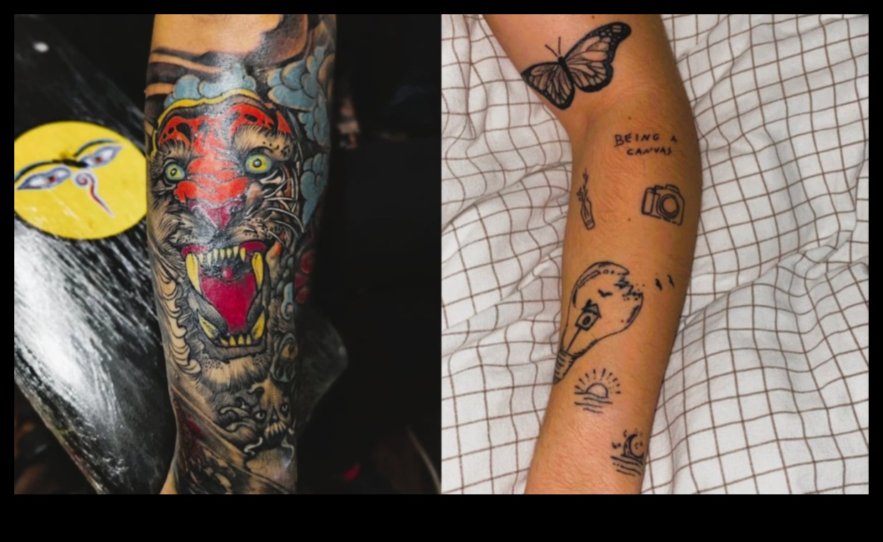 Simfonie vizuală: Realism tatuaje cu detalii fotografice și artă de neegalat