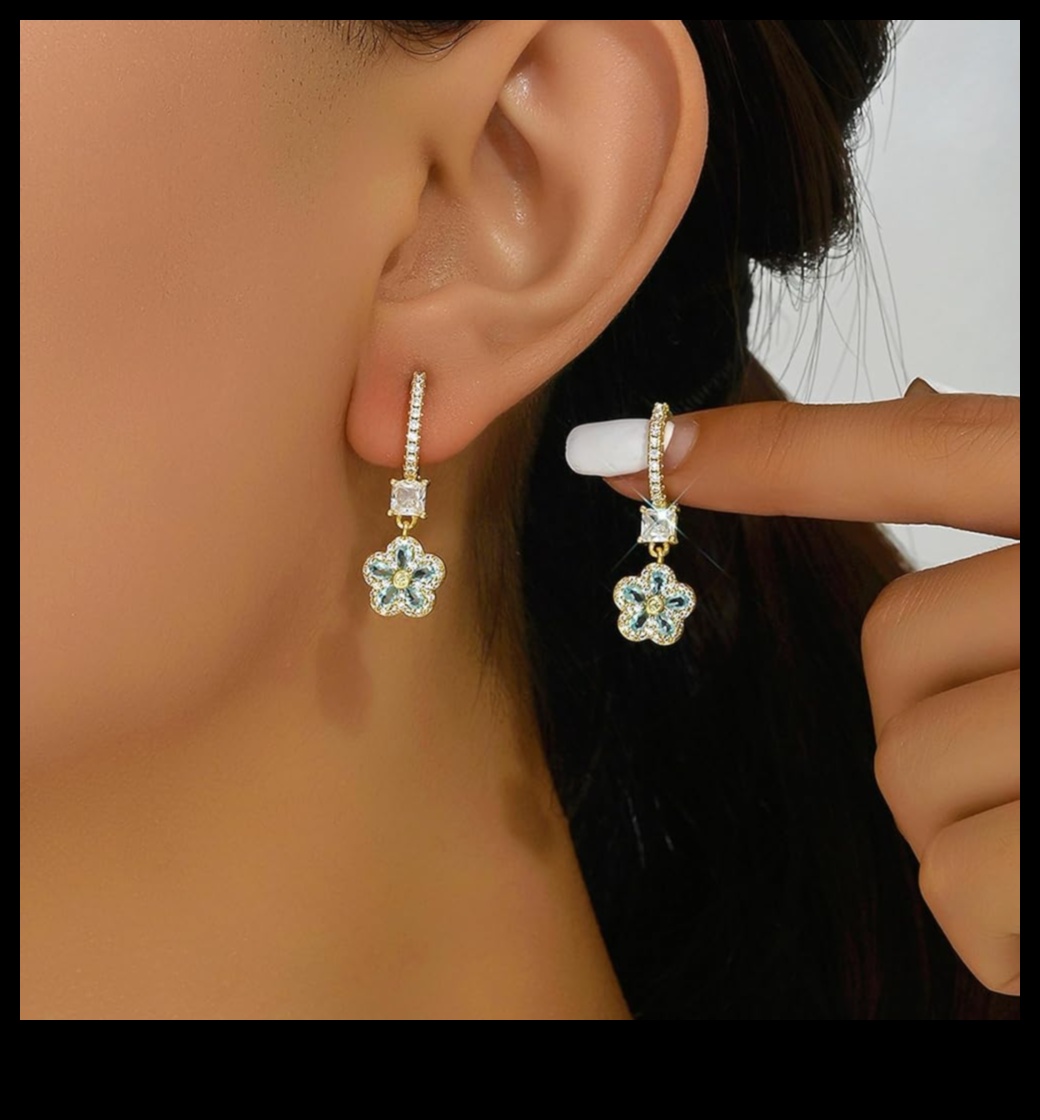 Dazzling Drops O colecție curată de modele delicate de cercei 1 Dazzling Drops: Explorați frumusețea delicată a modelelor noastre de cercei