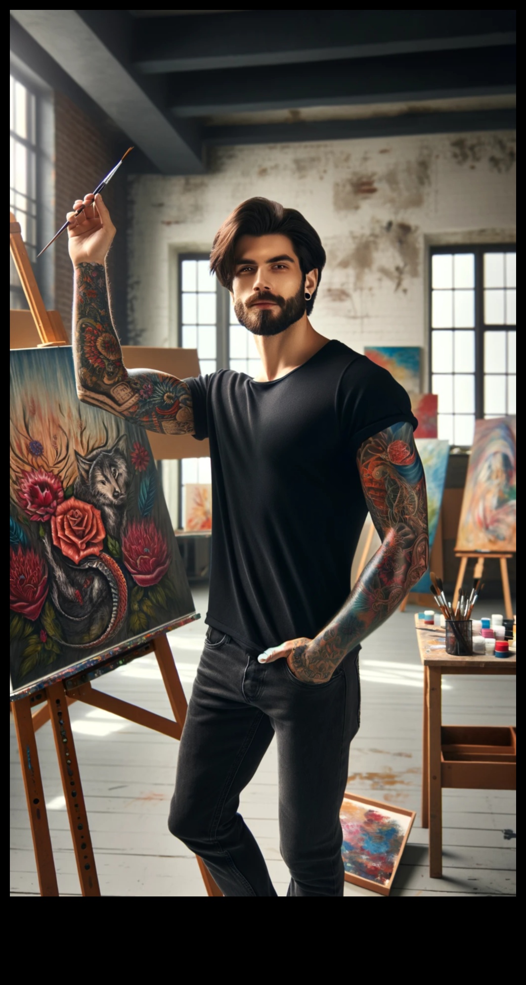 Tatuaje tradiționale renașterii clasice, reimaginate cu eleganță modernă 2 Renaștere clasică: tatuaje tradiționale reimaginate cu eleganță