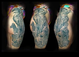 Simfonie vizuală: Realism tatuaje cu detalii fotografice și artă de neegalat
