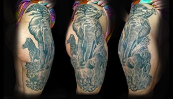 Simfonie vizuală: Realism tatuaje cu detalii fotografice și artă de neegalat